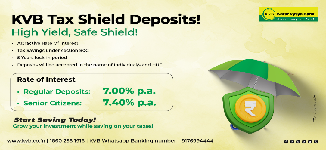 KVB Tax Savings Deposit Scheme